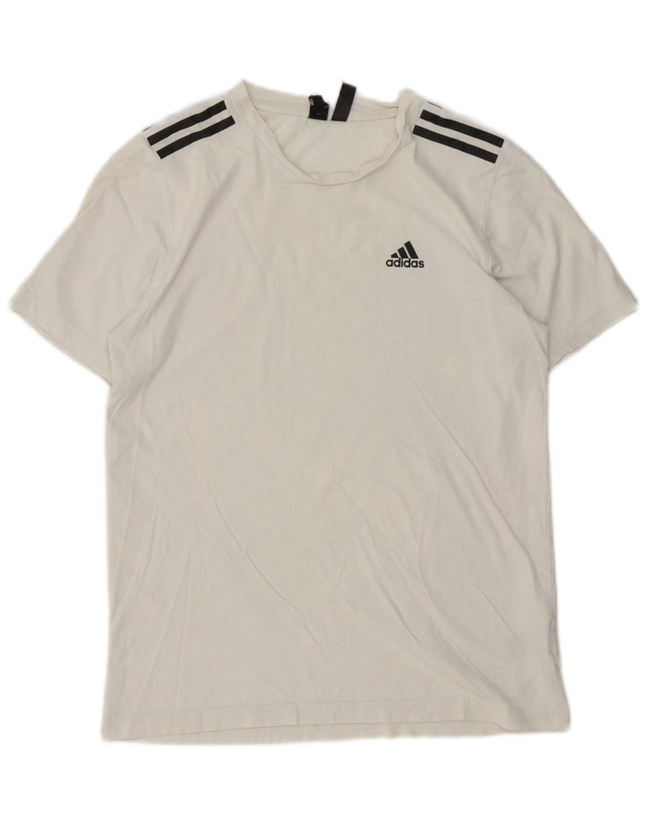 Tricou bărbați ADIDAS Top mic Bumbac alb