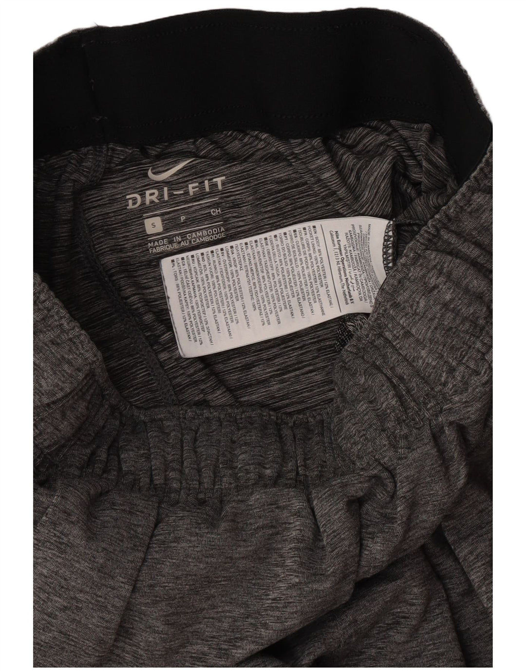 Pantaloni scurți sport Nike Dri Fit pentru bărbați, poliester mici, gri