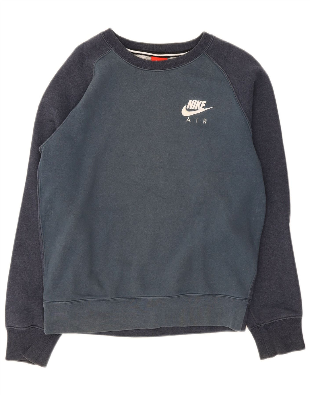 Hanorac pentru bărbați Nike Pulover mic, albastru bleumarin, bumbac color bloc