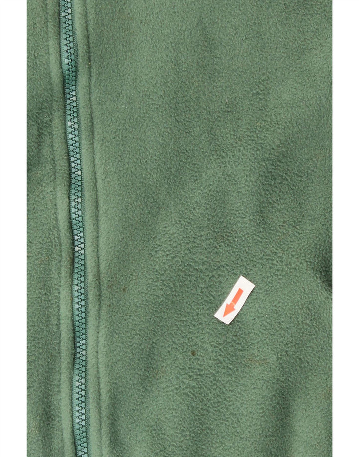 Jachetă fleece pentru bărbați Kappa UK 40 Poliester verde mare