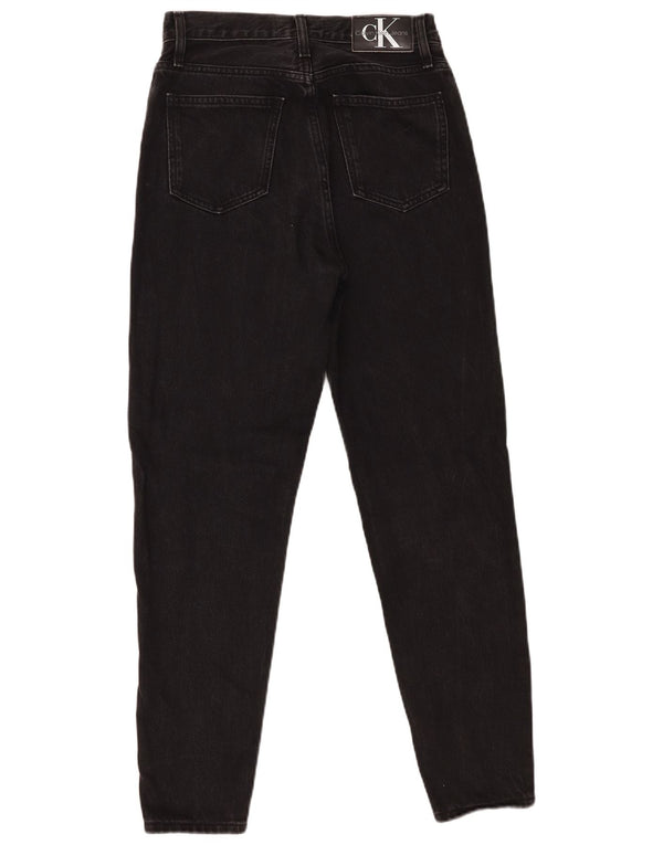 Calvin Klein Mom Jean Tapered Jeans W27 L28 bumbac negru