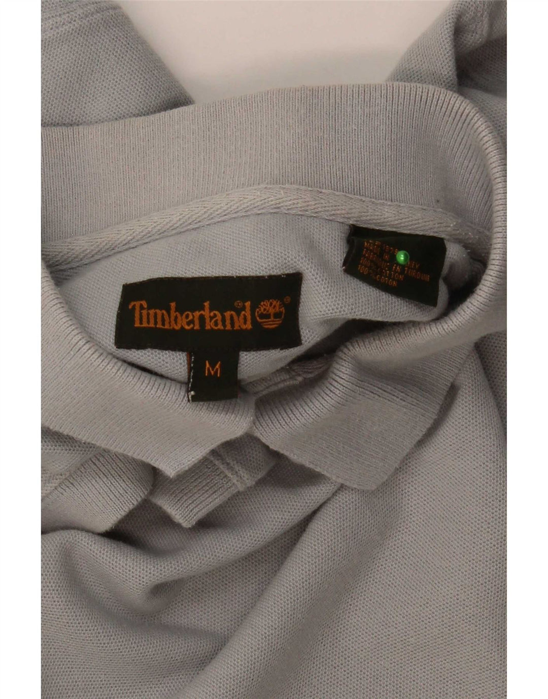Tricou polo pentru bărbați Timberland, bumbac gri mediu