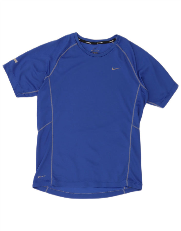 Tricou pentru bărbați Nike Dri Fit Top mic albastru