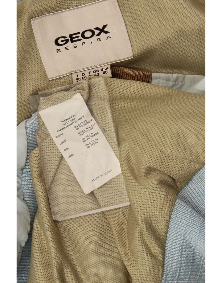 Geox Respira Bomber Jacket pentru bărbați UK 40, mare, albastru, bumbac