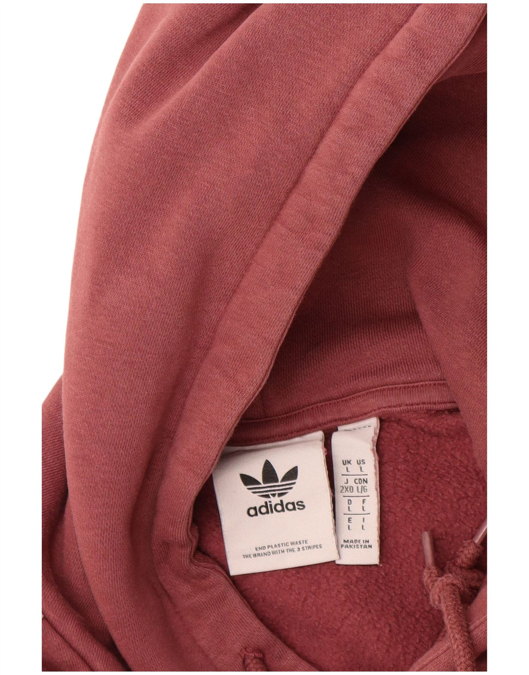 Pulover Adidas pentru bărbați, bumbac mare maro