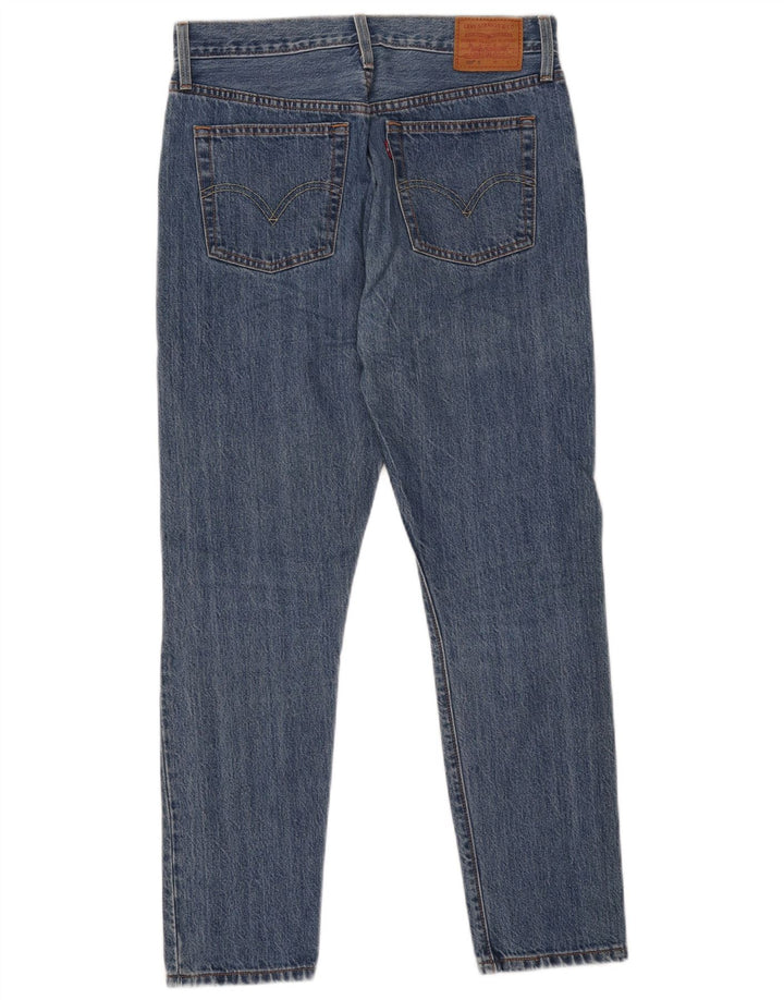 Blugi drepti pentru bărbați Levi's 501 W28 L28 Bumbac albastru