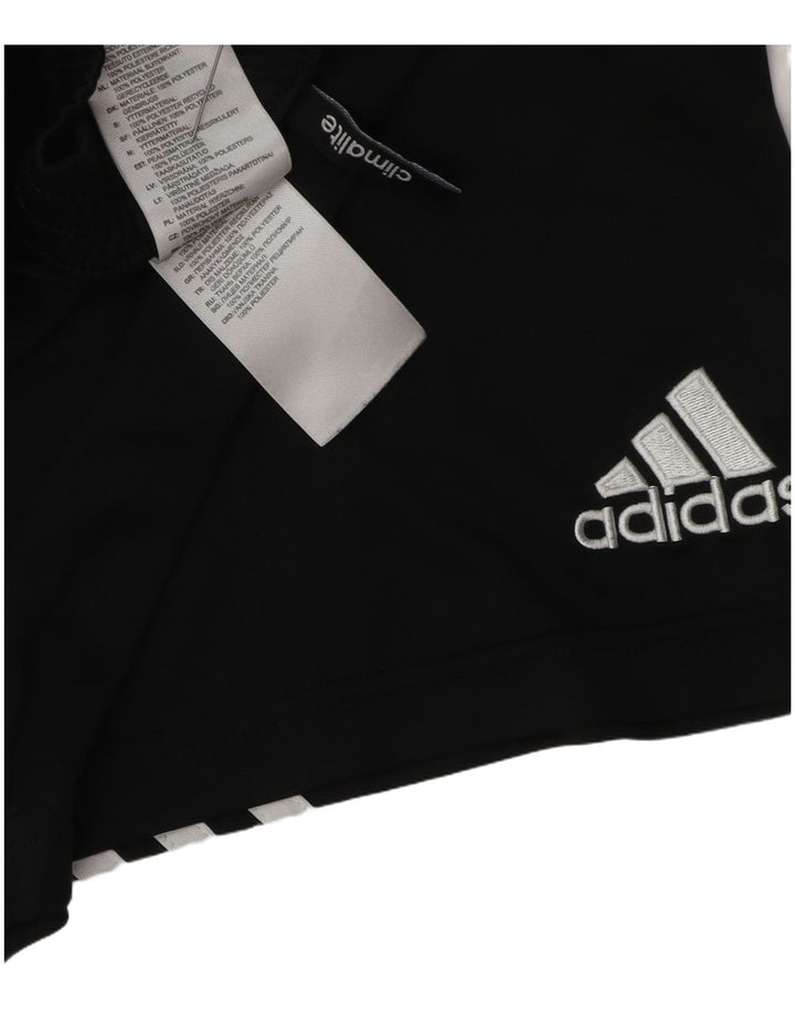 Pantaloni scurți sport pentru bărbați Adidas Climalite, poliester mediu negru