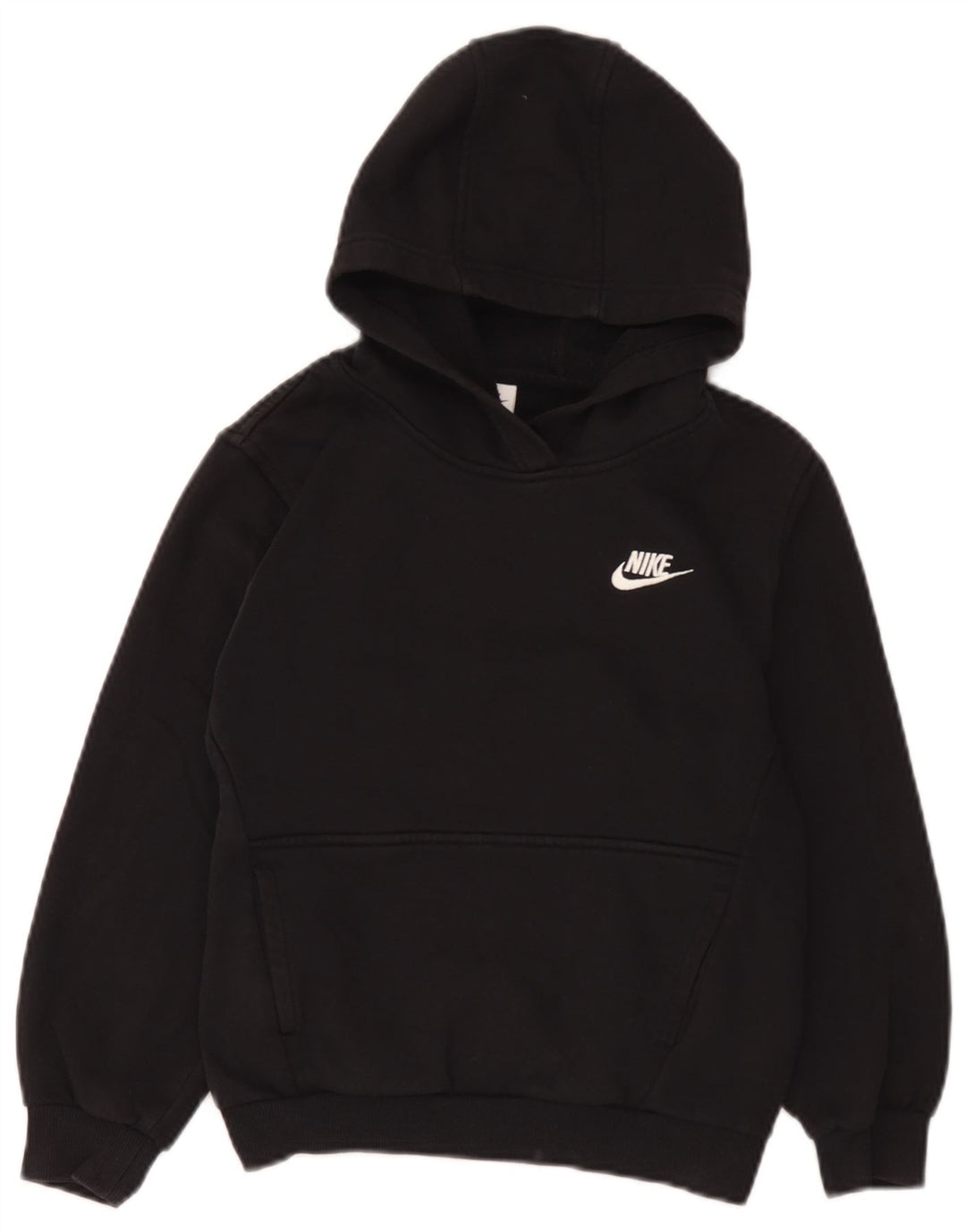 Pulover Nike pentru băieți, 10-11 ani, mediu negru, bumbac