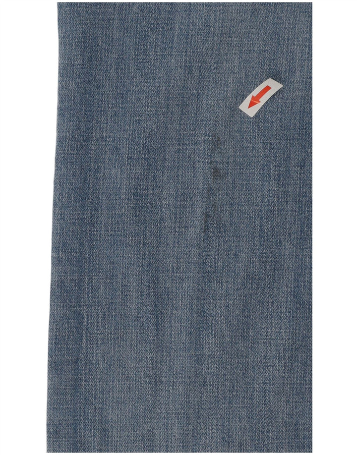 Blugi drepti pentru femei Levi's 525 W32 L32 Bumbac albastru