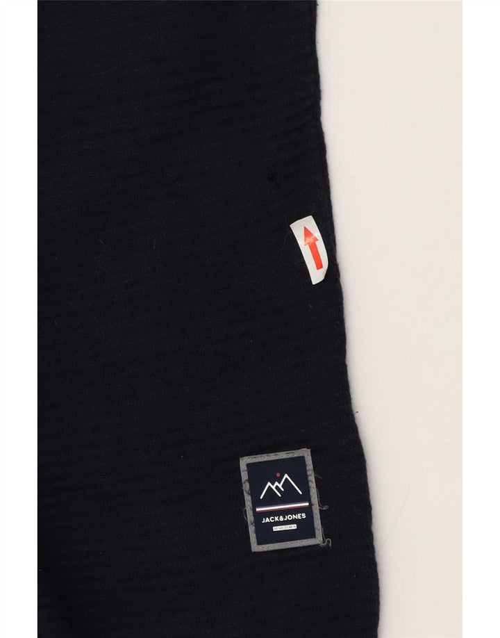 Pulover Jack & Jones pentru bărbați cu decolteu rotund, mic, albastru bleumarin