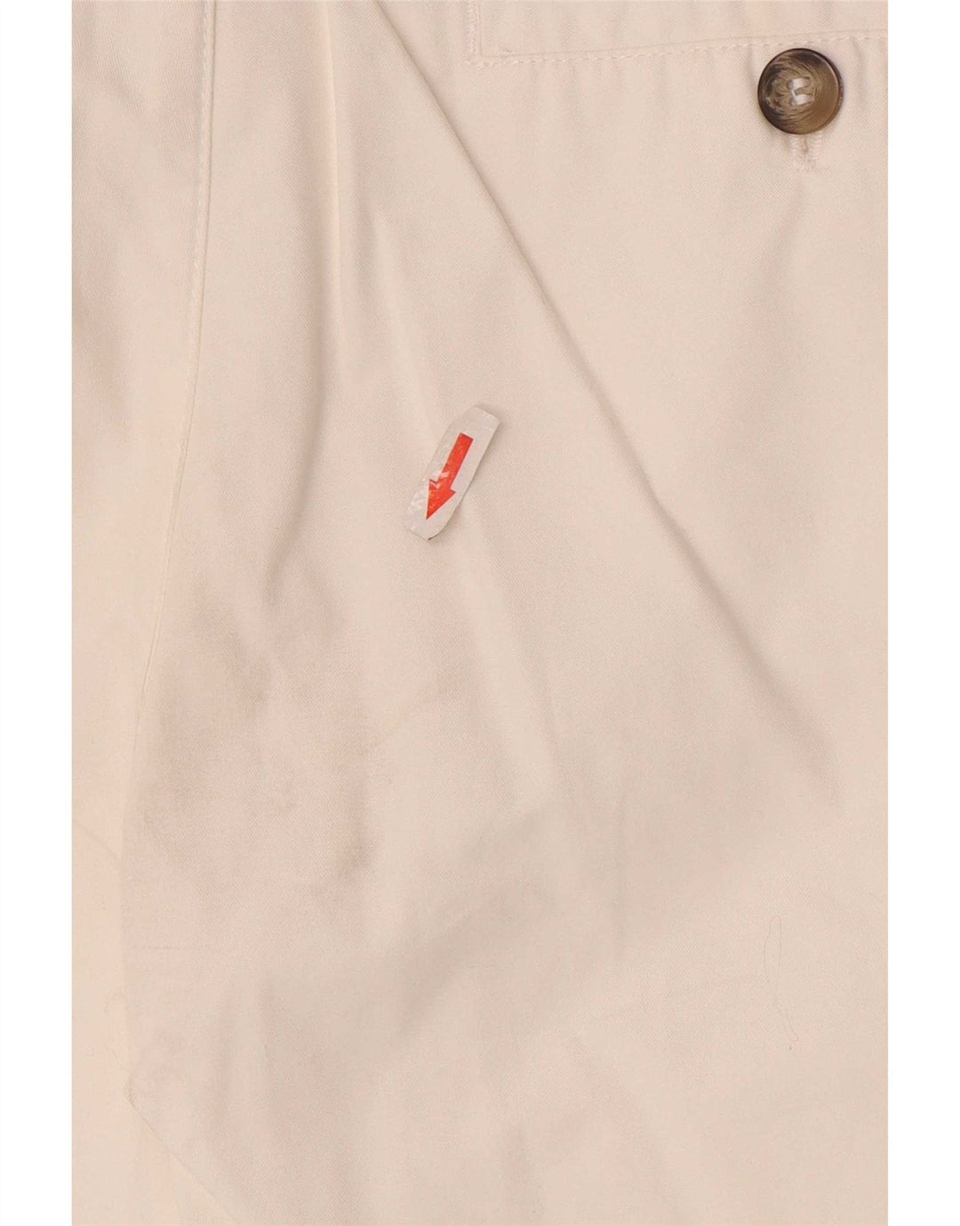 Pantaloni scurți chino personalizat Slam pentru bărbați IT 48 Medium W32 Bumbac alb