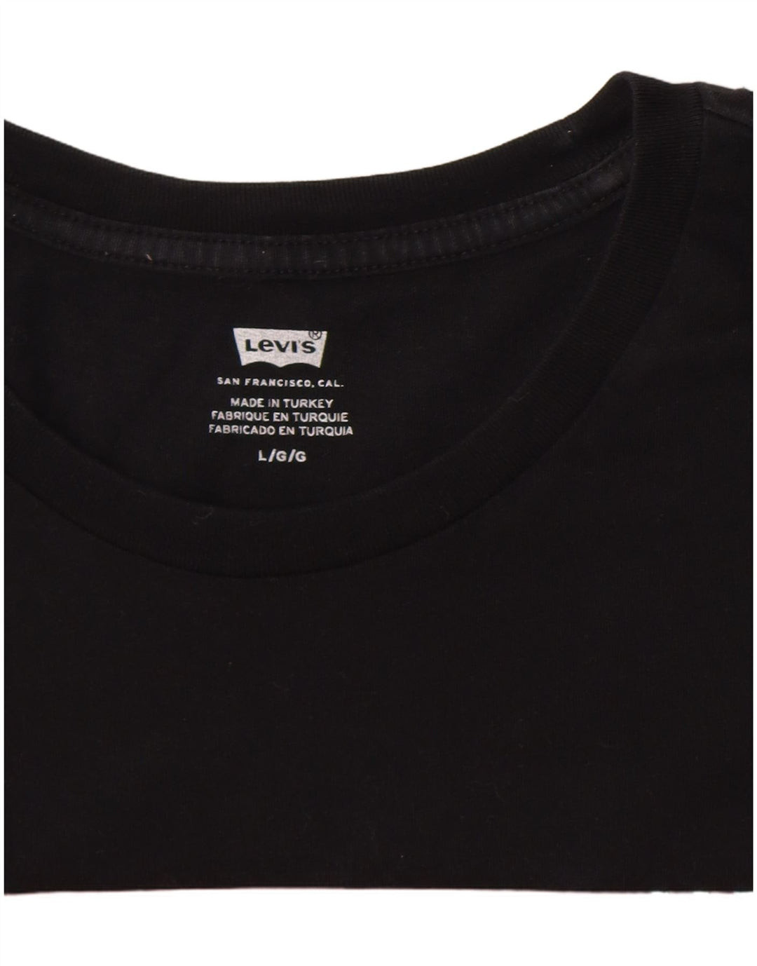 Tricou grafic pentru bărbați Levi's Top mare negru