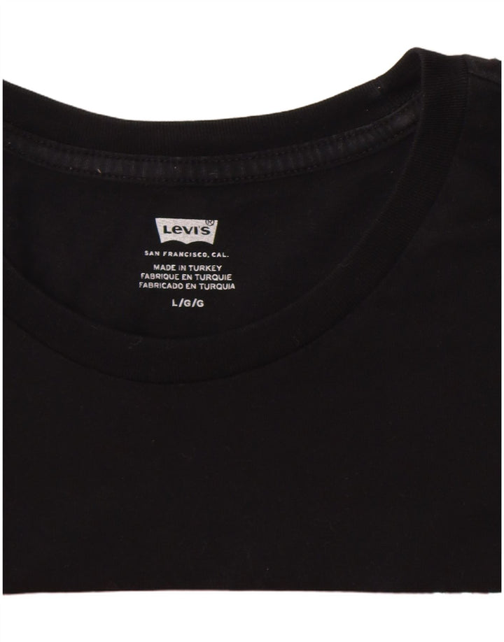 Tricou grafic pentru bărbați Levi's Top mare negru