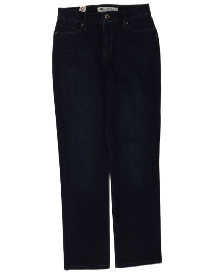 Blugi drepti pentru femei Levi's 512 US 6 Medium W28 L28 Bleumarin