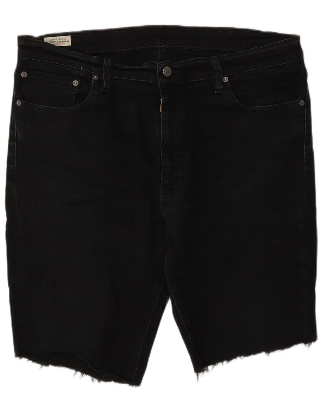 Pantaloni scurți Levi's 511 Denim W38 XL, bumbac negru