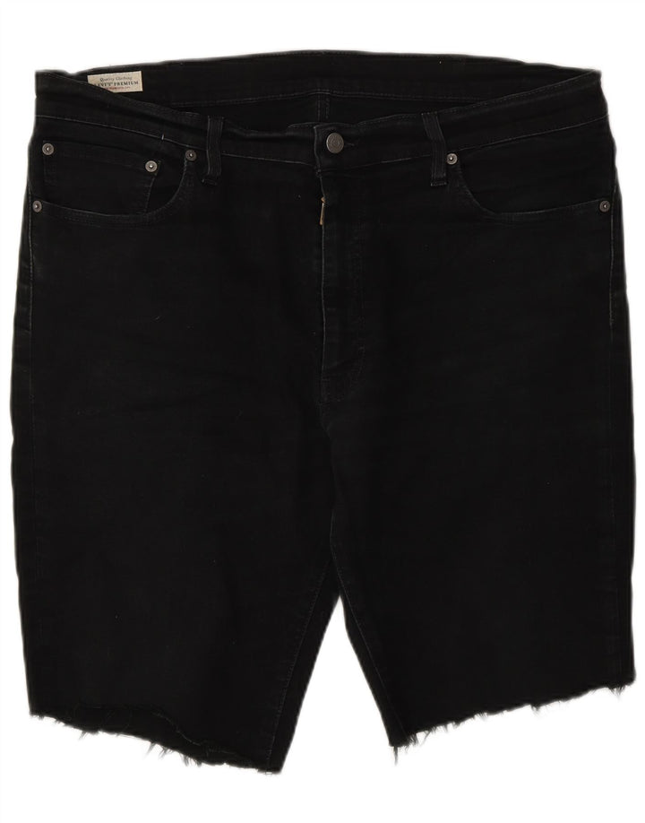 Pantaloni scurți Levi's 511 Denim W38 XL, bumbac negru