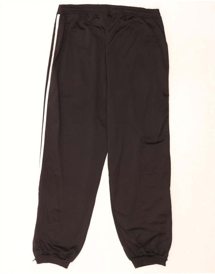 Adidas Pantaloni de trening pentru bărbați Joggeri mari, negru, poliester