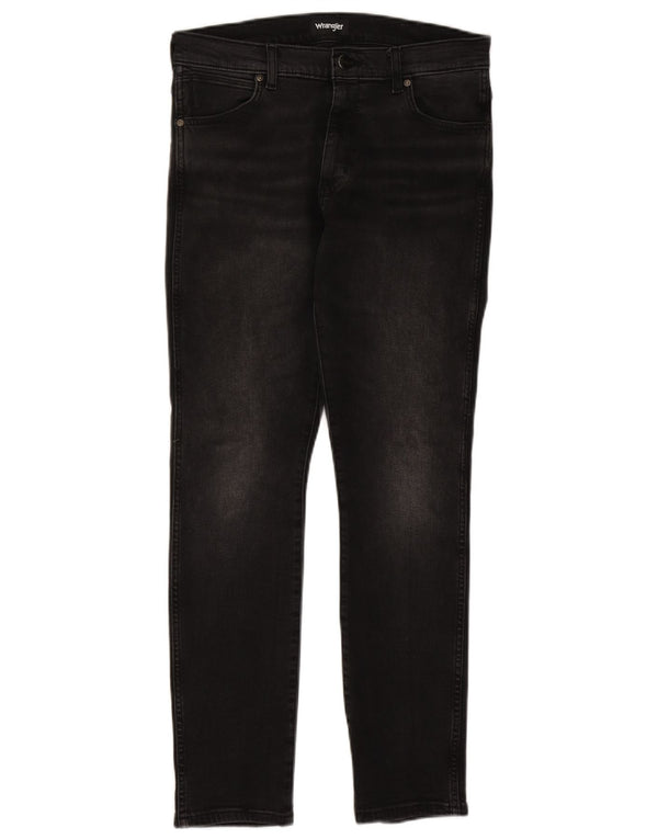 Blugi pentru bărbați Wrangler Larston Slim W32 L32 bumbac negru