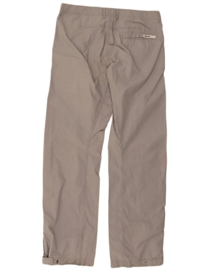 Pantaloni chino drepți pentru bărbați CAT W32 L34 poliester gri