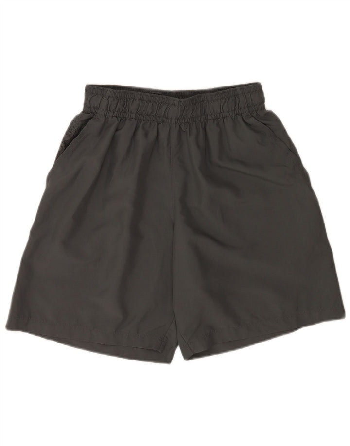 Pantaloni scurți sport grafic Under Armour pentru bărbați, poliester mediu gri