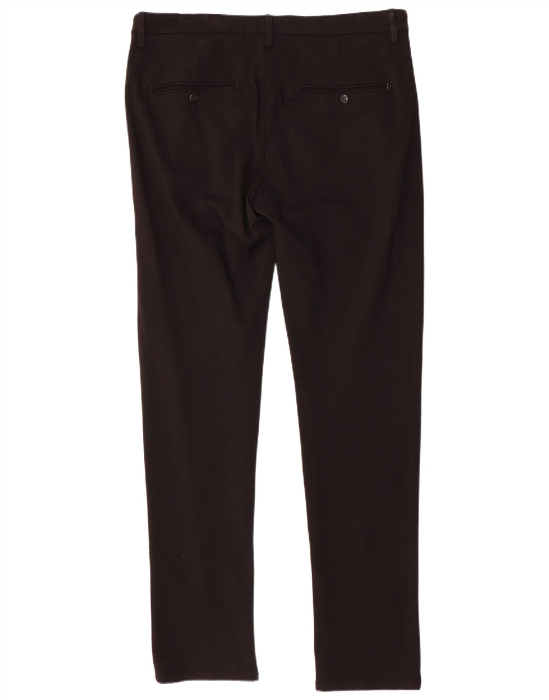 Dondup Pantaloni chino subțiri pentru bărbați L36 L34 Viscoză neagră