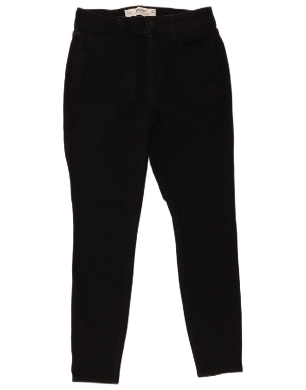 Blugi super skinny cu talie înaltă pentru femei Hollister W29 L26 bumbac negru