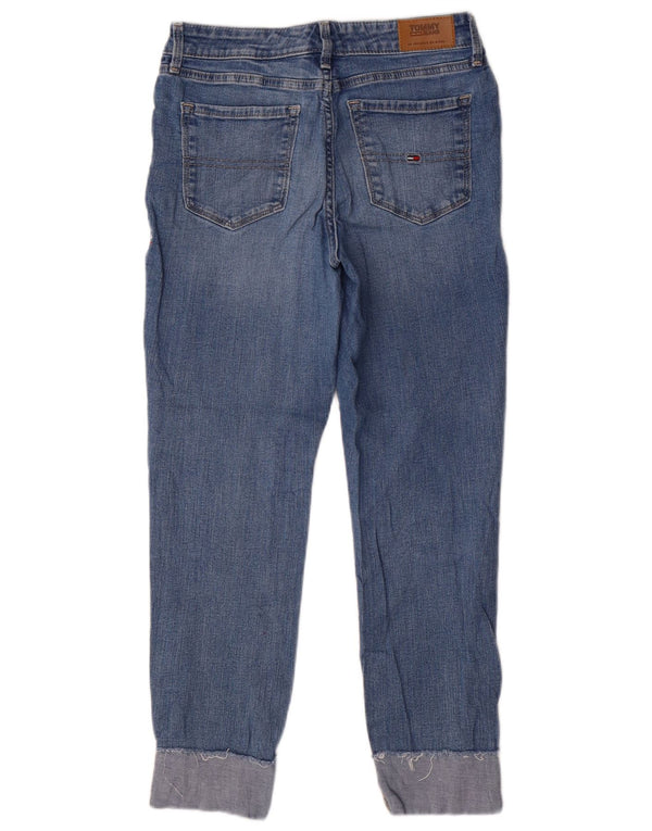 Blugi conici pentru femei Tommy Hilfiger US 4 Small W27 L26 Bumbac albastru