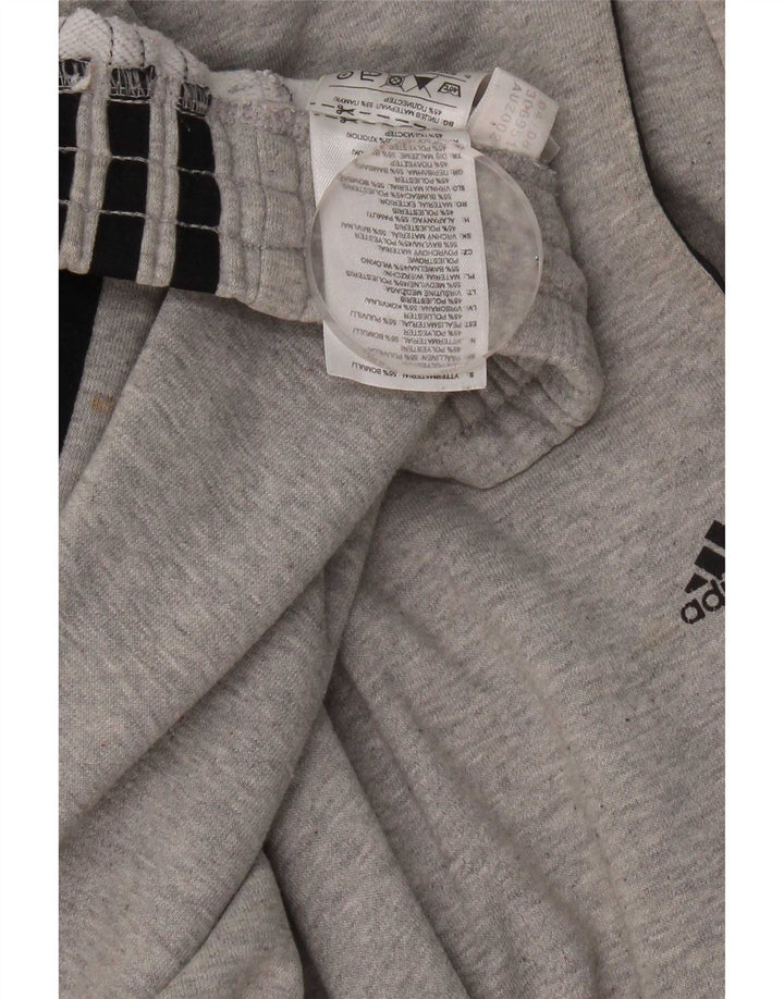 Pantaloni de trening Adidas pentru bărbați 2XL bumbac gri