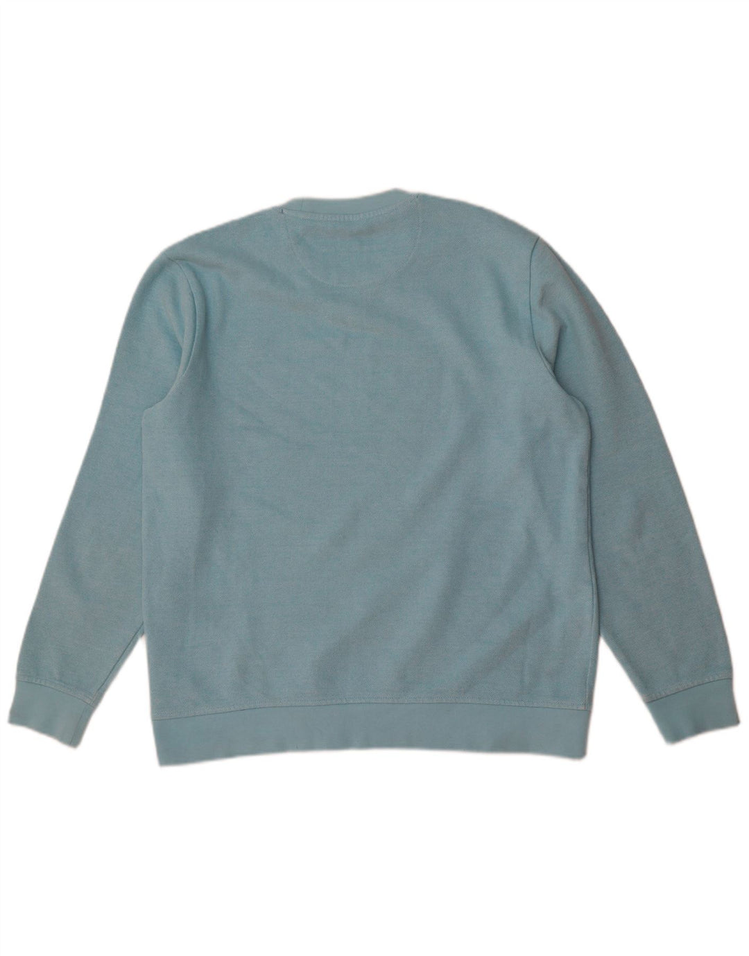 Crew Clothing Hanorac bărbătesc Pulover Medium Blue Bumbac