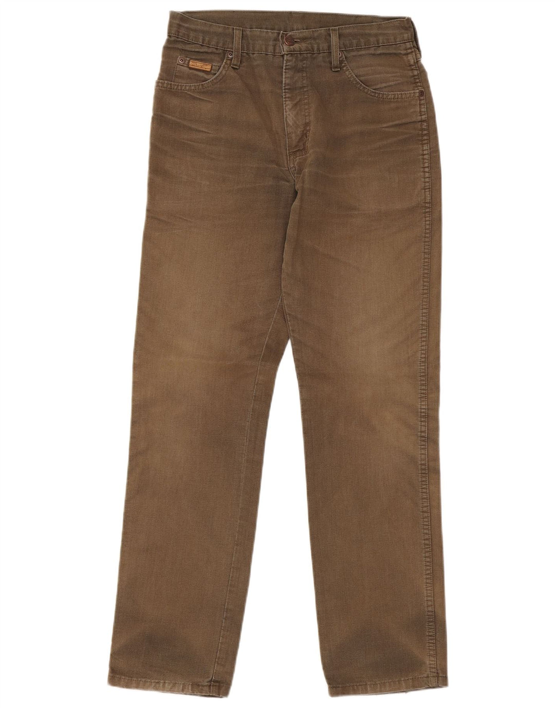 WRANGLER Pantaloni casual drepti pentru bărbați Texas W32 L32 bumbac maro