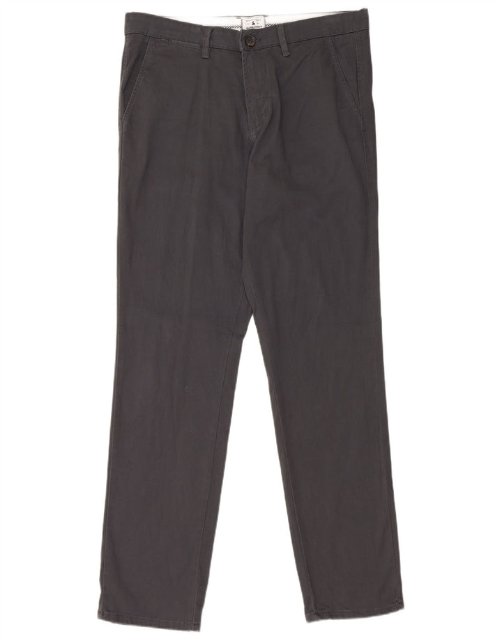 Pantaloni chino slim pentru bărbați JACK & JONES L32 L32 bumbac gri
