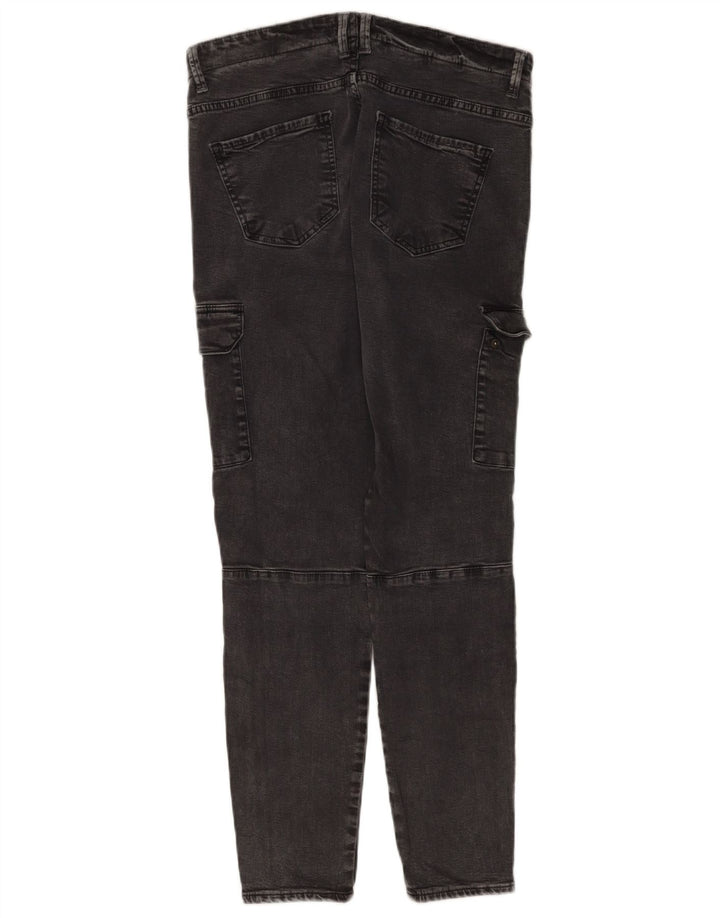 Blugi Cargo Slim pentru Damă Zara EU 42 Large W32 L28 Gri