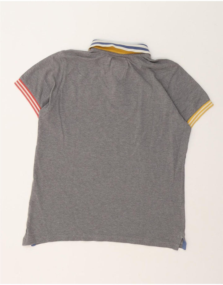 Tricou polo rugby North Sails pentru bărbați, bumbac gri mic