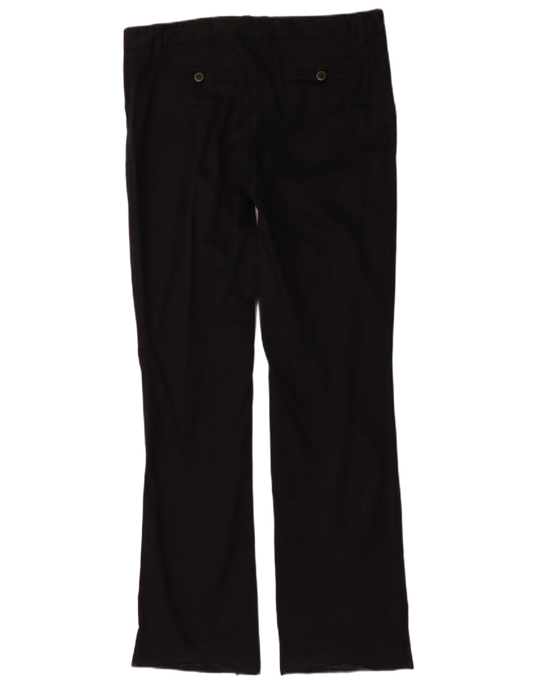 Massimo Dutti Pantaloni chino bootcut pentru femei W34 L32 bumbac negru