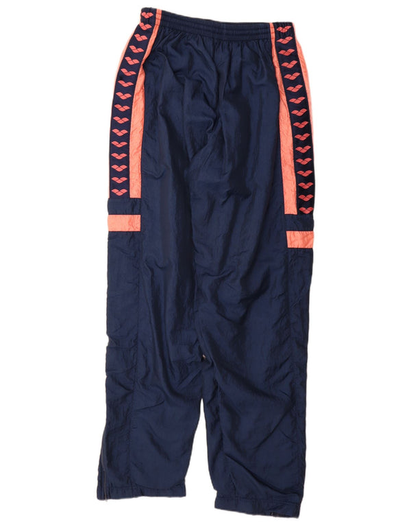 Pantaloni de trening cu grafic pentru femei Arena UK 14 Medium Bleumarin Colorblock