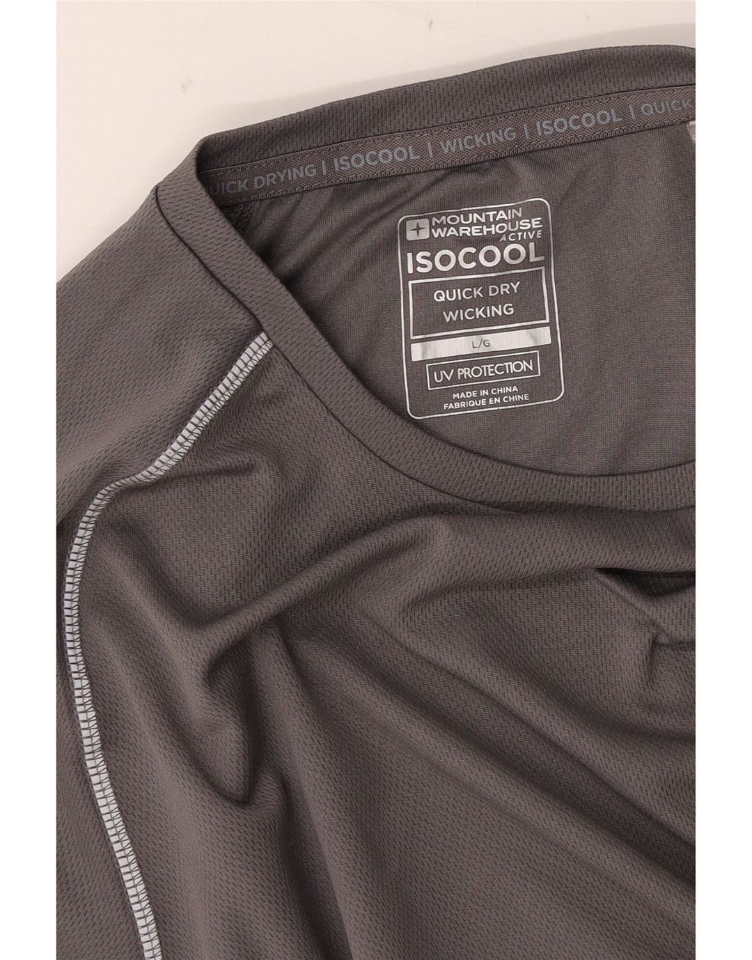 MOUNTAIN WAREHOUSE Tricou IsoCool pentru bărbați Top mare gri