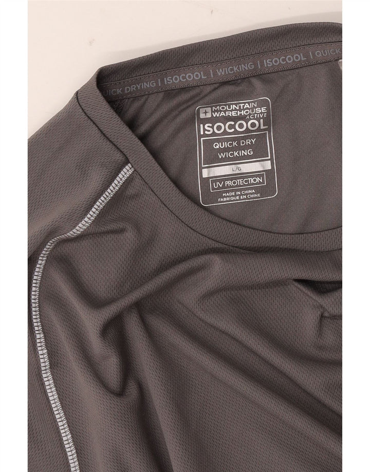 MOUNTAIN WAREHOUSE Tricou IsoCool pentru bărbați Top mare gri