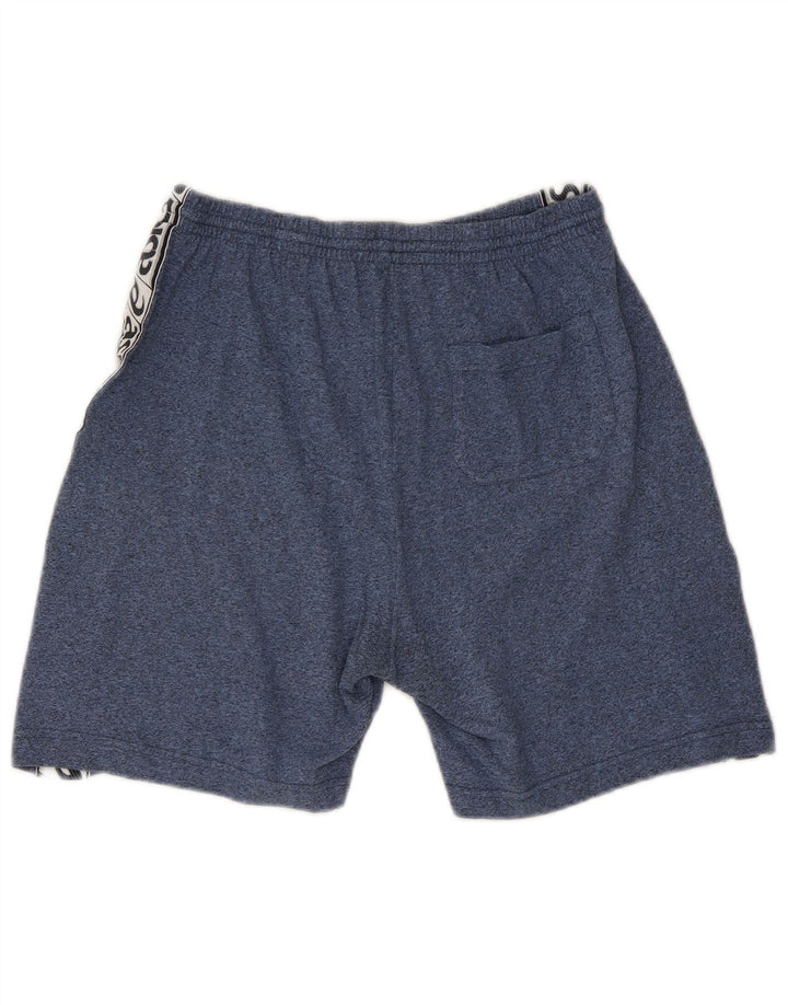 Pantaloni scurți sport grafic ASICS pentru bărbați, XL, bumbac cu pete albastre