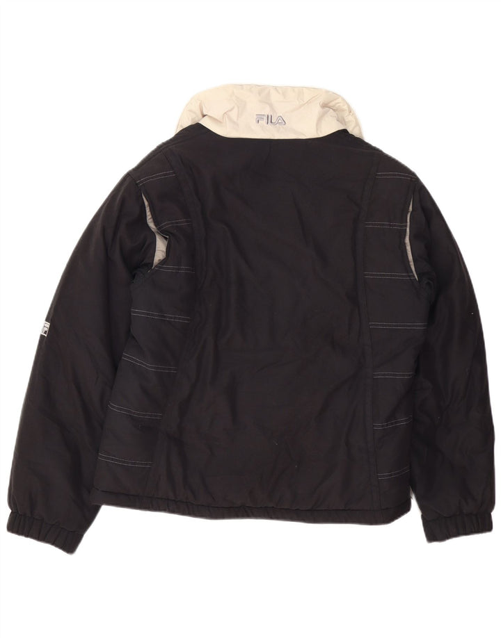 Jachetă căptușită pentru femei FILA IT 44 Poliester mediu negru