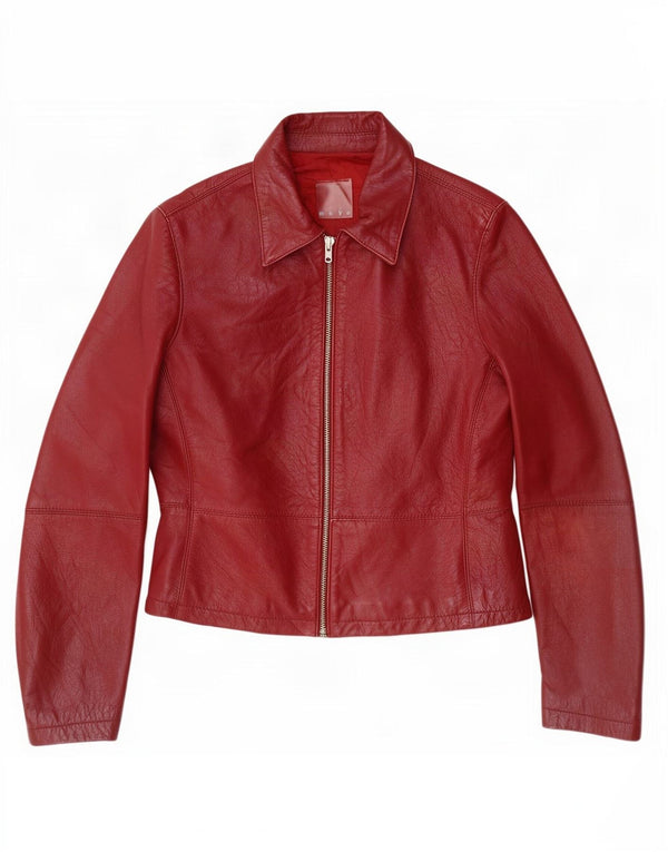 Jachetă de piele pentru femei Mays IT 42 Medium Red