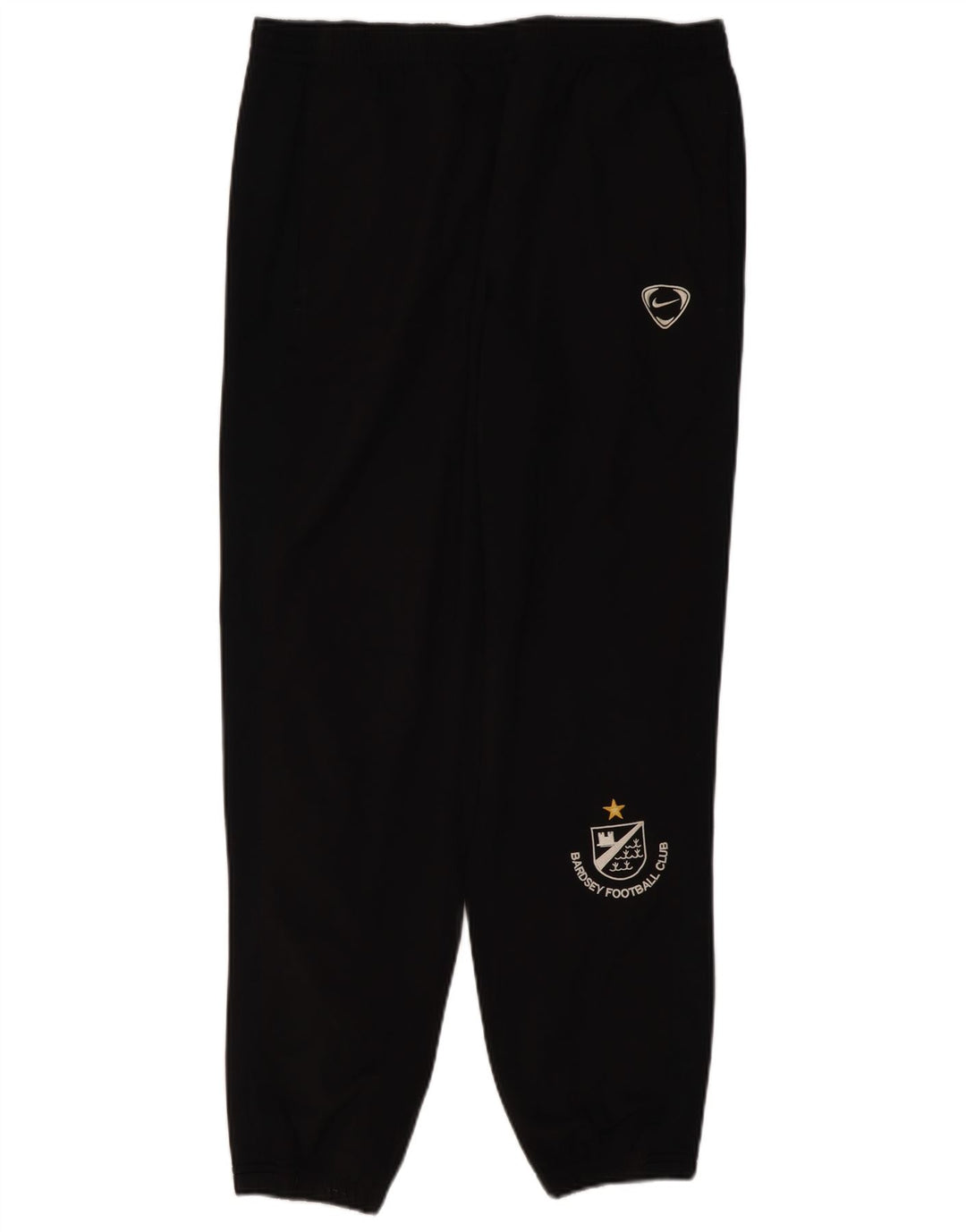 Pantaloni de trening pentru bărbați NIKE Pantaloni de jogging Mediu, negru, poliester color bloc