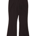 Pantaloni de costum pentru femei Marks & Spencer Flare UK 12 Medium W30 L31 Negru