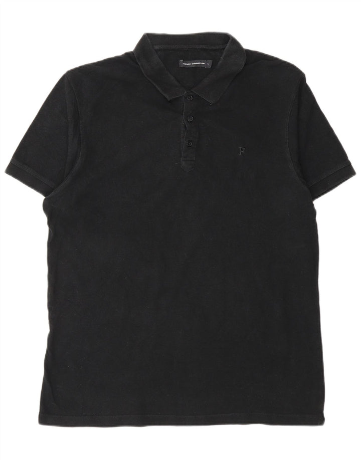 Tricou polo pentru bărbați French Connection, mare, negru