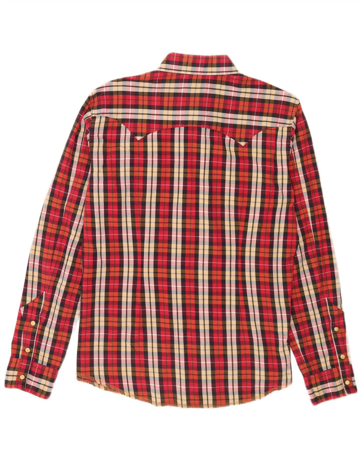 Cămașă de flanel pentru bărbați Lee, roșu, XL