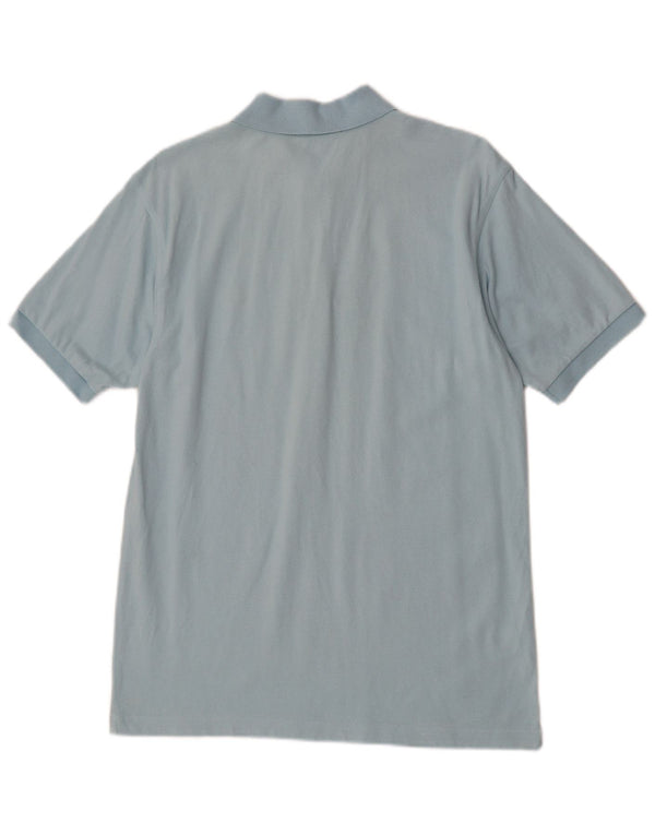 Fred Perry Mens Polo Shirt Medium Blue Cotton