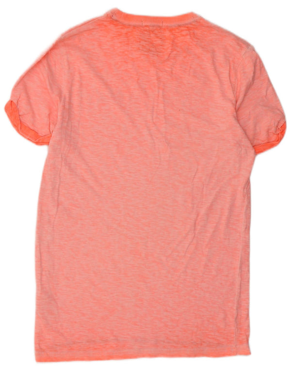 Tricou Superdry pentru bărbați Top mic din bumbac portocaliu
