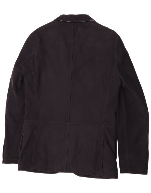 Sacou blazer pentru bărbați Ermenegildo Zegna cu 2 nasturi IT 48 Medium Bleumarin Classi