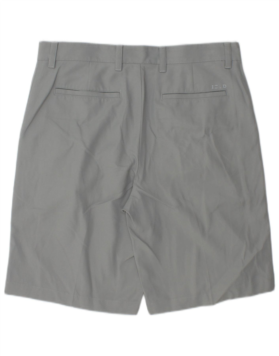 Pantaloni scurți chino pentru bărbați IZOD W32 Poliester gri mediu