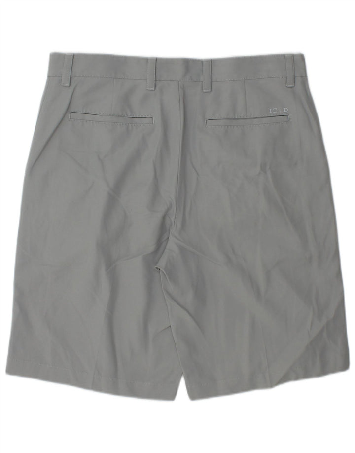 Pantaloni scurți chino pentru bărbați IZOD W32 Poliester gri mediu