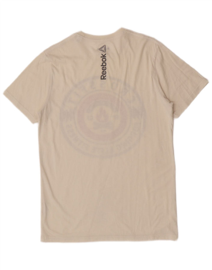 Tricou grafic pentru bărbați Reebok Top Medium White